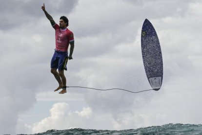Gabriel Medina dejó el fotón de los Juegos