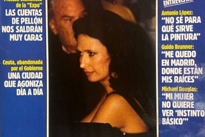 Marta Gayá en la portada de la revista 'Época'.