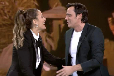 Nagore Robles e Ion Aramendi juntos