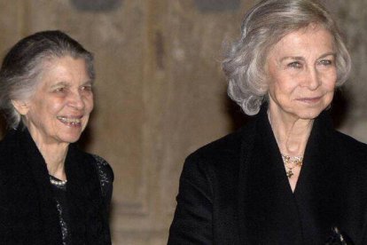 Irene de Grecia y doña Sofía
