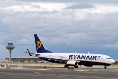Avión de Ryanair