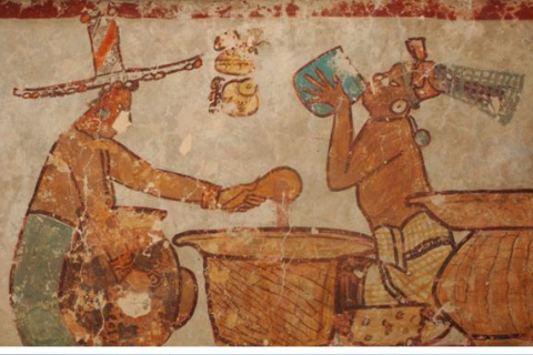 El cacao y los Mayas