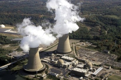 La planta de Beaver Valley, en Pennsylvania EEUU)