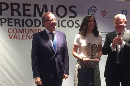 Rosana Belenguer fue distinguida con el Premio a la Periodista RevelacioÌn 2017