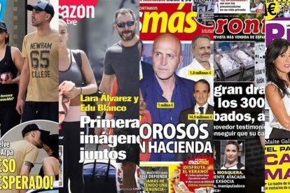 Las revistas llegan cargadas de amor esta semana.