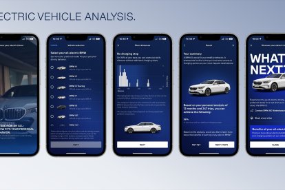 BMW lanza una herramienta en su app para simular el cambio de coche de combustión a eléctrico.
GRUPO BMW
12/8/2024