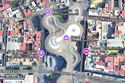 Plano de la Plaza de la Encarnación