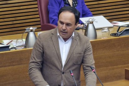 El portavoz del PPCV, Juanfran Pérez Llorca.