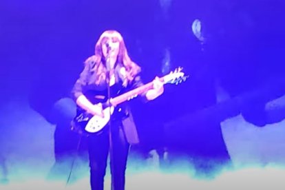 Eva Amaral, en el Teatro del Generalife de Granada,