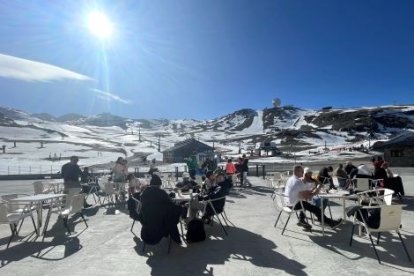 Restaurante en la zona de Borreguiles