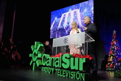 Modesto Barragán y Paz Santana.