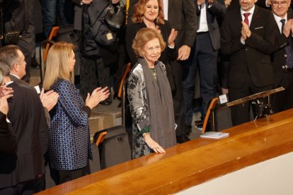 La Reina Sofía en el concierto en homenaje a los afectados por la DANA.