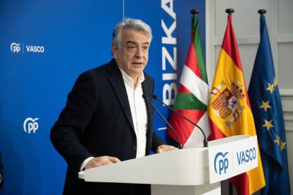 (Foto de ARCHIVO)
El presidente del Partido Popular del País Vasco, Javier de Andrés,