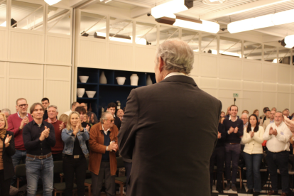 Asistentes al acto de Paco Camps