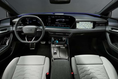 Interior del Audi A6 E-tron