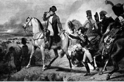 Cuadro de Napoleón de Emile Jean Horace Vernet