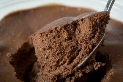 Mousse de chocolate cucharada