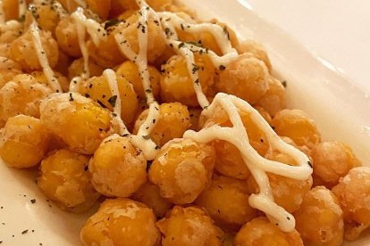 Garbanzos fritos