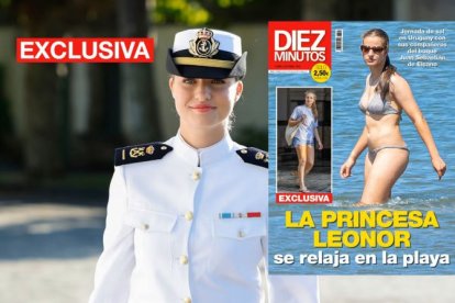 La revista Diez Minutos y su portada con las fotos más buscadas.