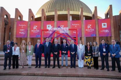 Inauguración de Routes Europe en Fibes. 
