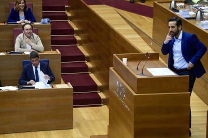 El portavoz del PSOE valenciano, José Muñoz.