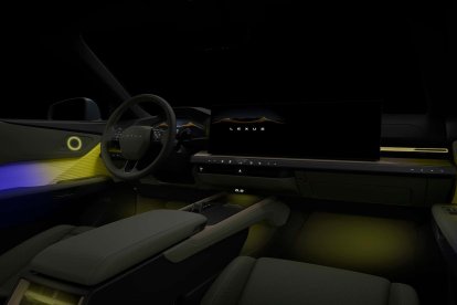 Interior del nuevo Lexus ES
