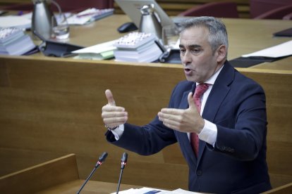 El conseller de Agricultura, Miguel Barrachina