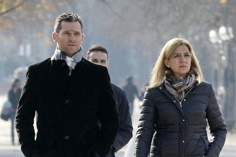 Iñaki Urdangarin y la Infanta Cristina, en una imagen de archivo.