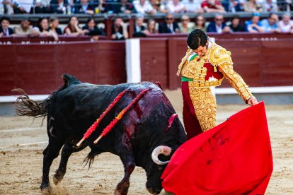 Morante de la Puebla, toreando al natural. Alfredo Arévalo.