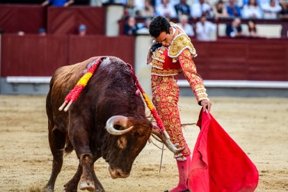 Tomás Rufo, con la muleta. Alfredo Arévalo.