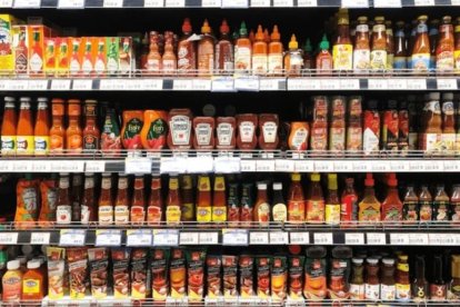 Salsas en el supermercado