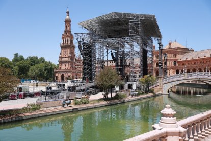 El escenario de Icónica preparado para el comienzo del festival.
ROCÍO RUZ / EUROPA PRESS
29/5/2025