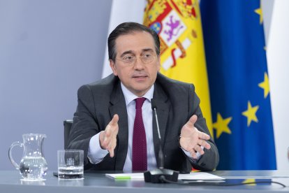 El ministro de Asuntos Exteriores, Unión Europea y Cooperación, José Manuel Albares.