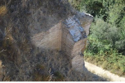 La única parte de la muralla que se conserva en pie