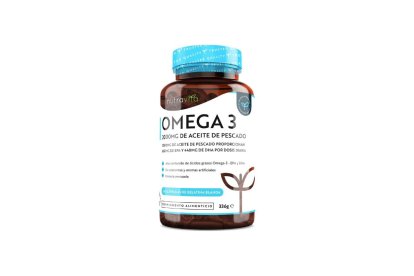 Suplemento omega 3 de Nutravita con 660 mg de EPA y 440 mg de DHA.
