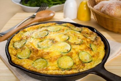 Tortilla de calabacín