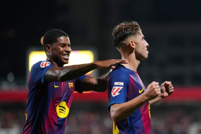 Rashford y Fermín brillan