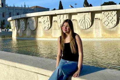 La hija menor de los Reyes Felipe y Letizia está disfrutando de sus primeros días en Lisboa.