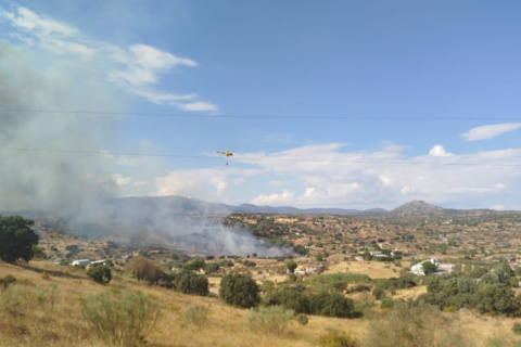 Incendio en Almorox