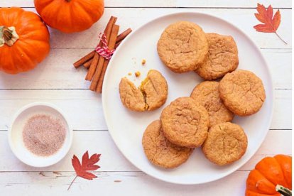 Galletas de calabaza caseras, (Pumpkin Snickerdoodle)