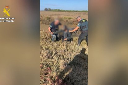 Detención de la Guardia Civil.