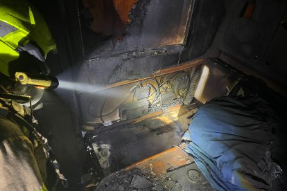 Imagen del interior del velero