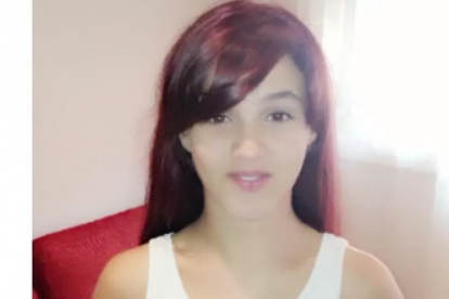 Caroline del Valle en el momento de su desaparición.