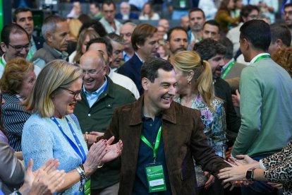 El presidente de la Junta de Andalucía, Juanma Moreno.