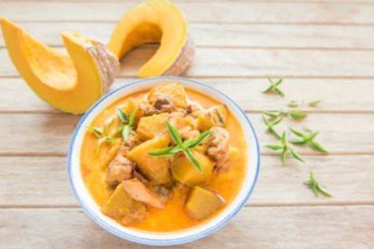 Curry de calabaza