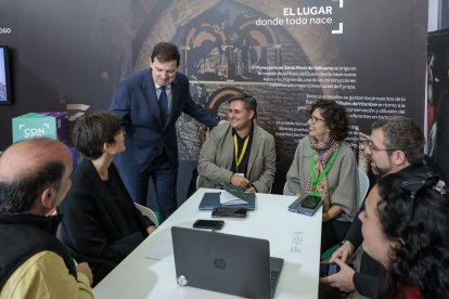 Alfonso Fernández Mañueco en la inauguración de la Feria AR-PA Turismo Cultural y la Feria Internacional del Turismo de Interior, INTUR 2025.