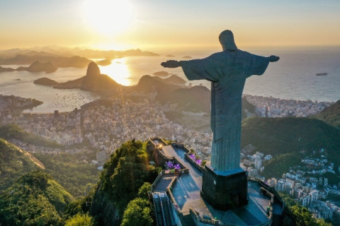 El Cristo Redentor de Río de Janeiro.