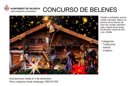 Concurso de Belenes de Ruzafa de 2025