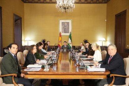 Consejo de Gobierno andaluz presidido por Juanma Moreno.