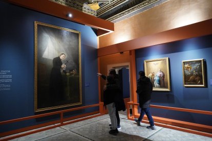 Sala de los pasos perdidos, Goya | Cortes de Aragón